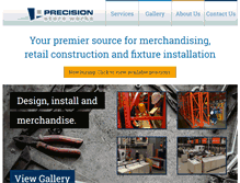 Tablet Screenshot of precisionstoreworks.com